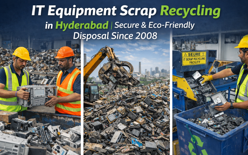 IT Equipment Scrap Recycling in Hyderabad