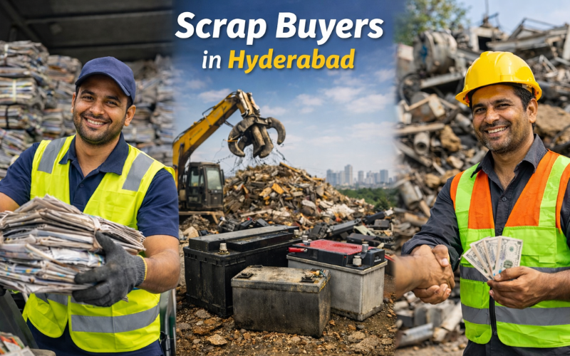 Professional Scrap Buying Services Since 2008 in Hyderabad