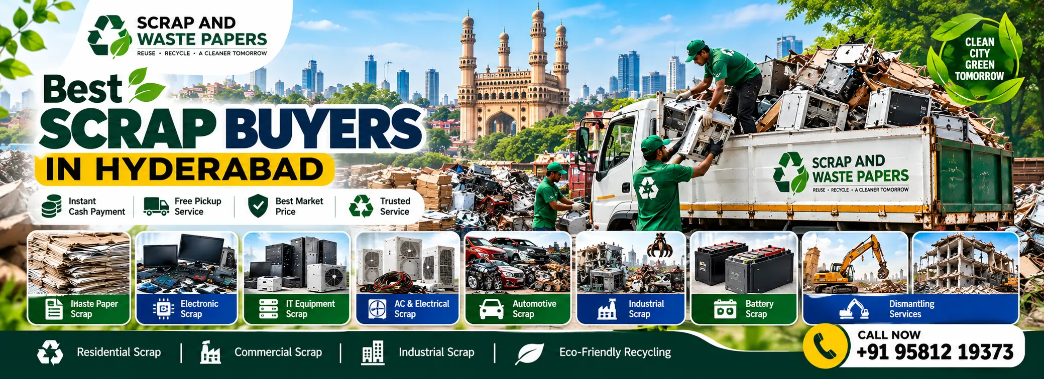 Scrap Recycling Services Hyderabad