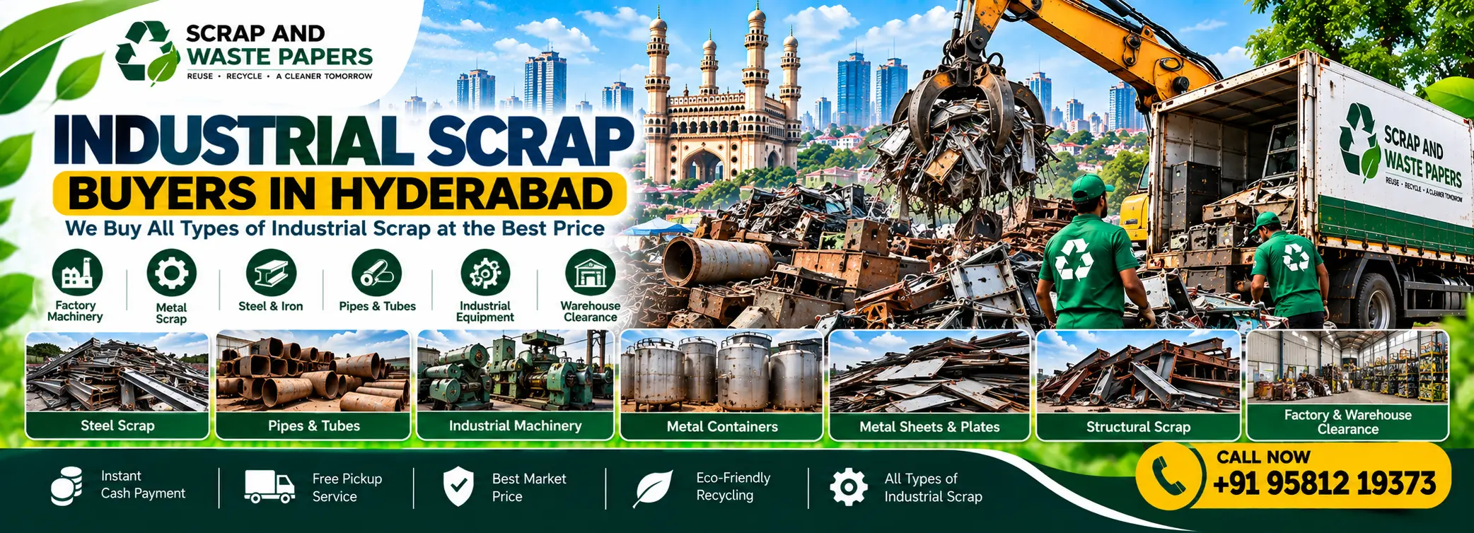 Industrial Scrap Buyers Hyderabad