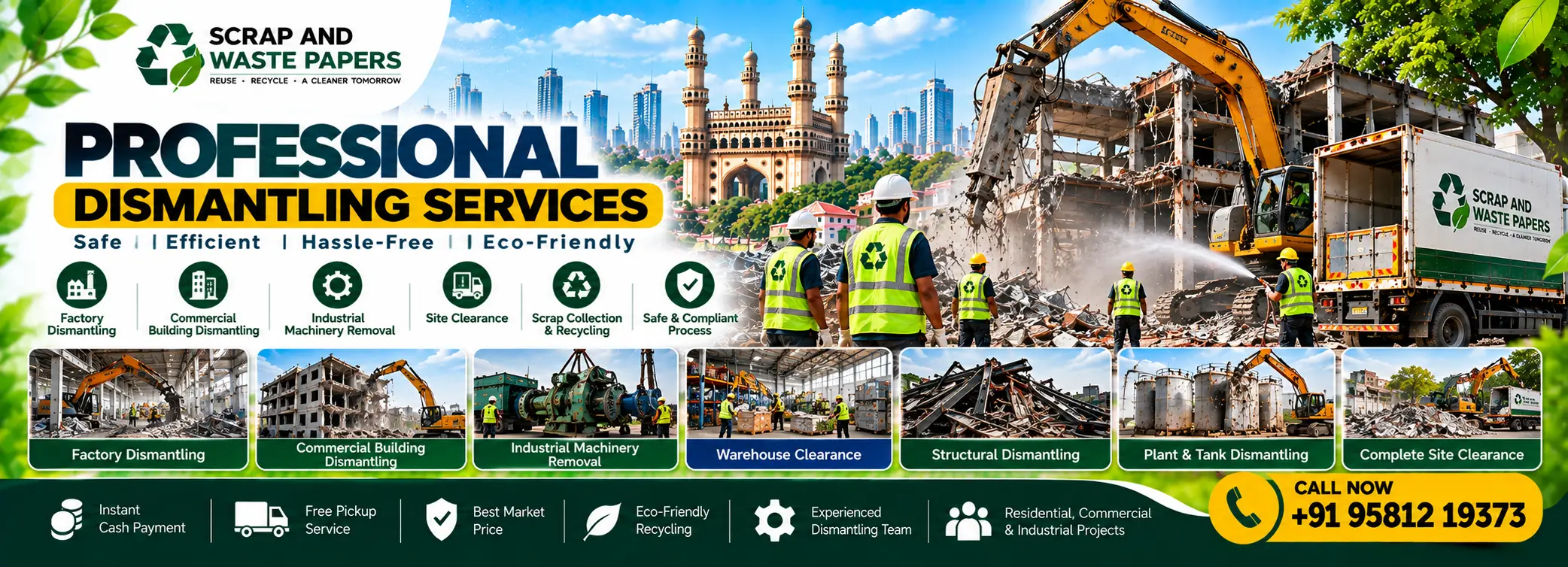 Professional Dismantling Services Hyderabad